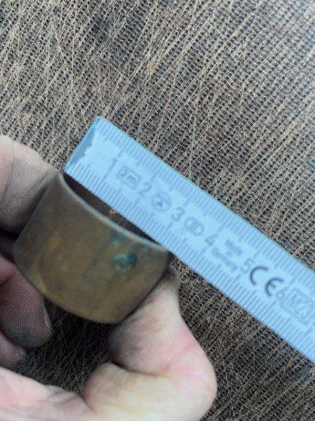 Buchse breit für Lenkwelle im Lenkgetriebe TIH UTB original teil geschlitzt