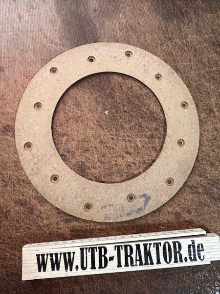 Kupplungsbelag Reibbelag 250 x 155 x 3,3 mm 12 Nietlöcher