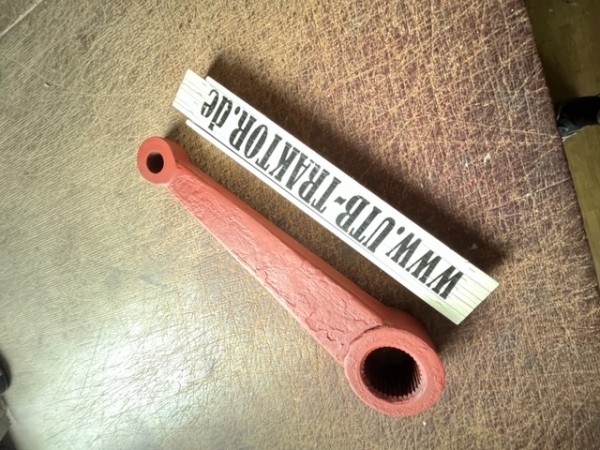 Lenkhebel TIH 445 direkt am Lenkgetriebe