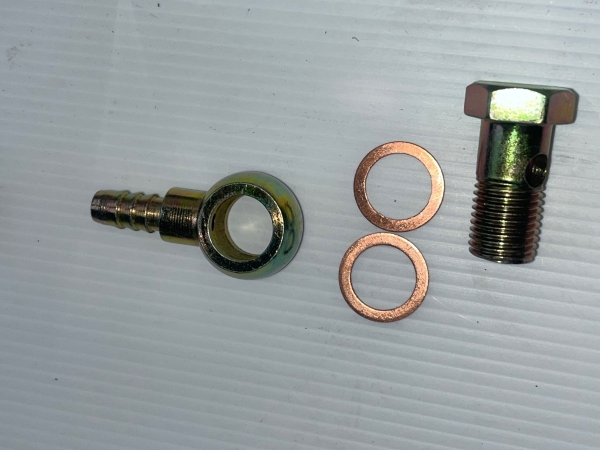 Dieselfilter mit Pumpe Universal für alle Anwendungen + 2 x Tülle