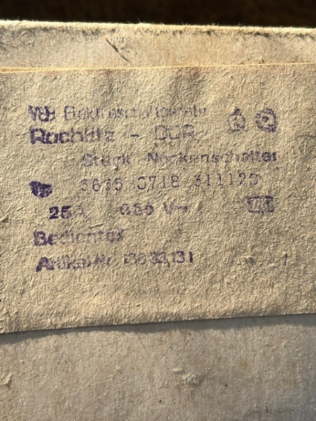 Nockenschalter VEB Elektroschaltgeräte Rochlitz Stern Dreieck Schalter