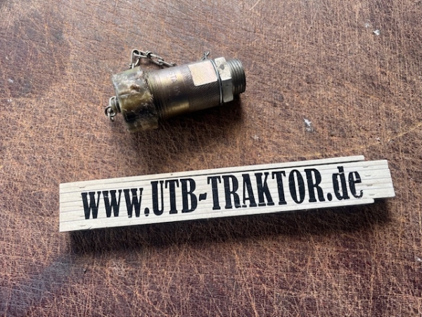 Hydraulikverschraubung TIH DDR Orsta A1-16/160 Schlauchanschluß Gewinde M27x2 Neu Teil + Kappe