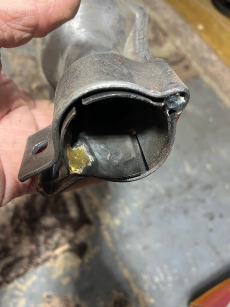 2. Wahl Auspuff UTB TIH SV445 Fiat 400 420 450 480 540 550 640 ... blank