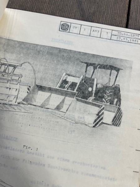 Technisches Handbuch Universal UTB 550 IF M original