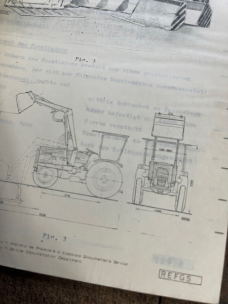 Technisches Handbuch Universal UTB 550 IF M original