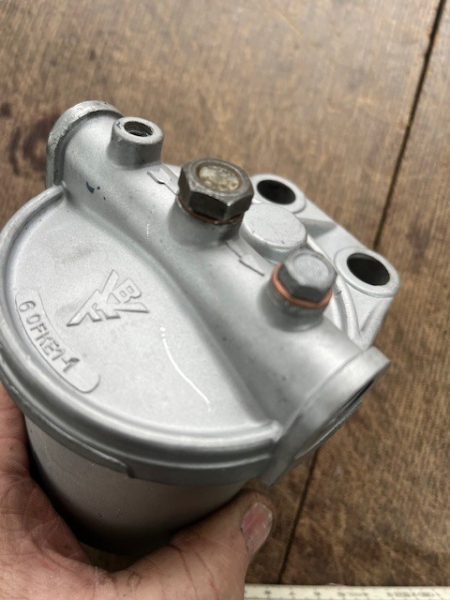 Dieselfiltergehäuse mit Filtereinsatz DDR Multicar GT124 RS09 Waran Pomsen UT082