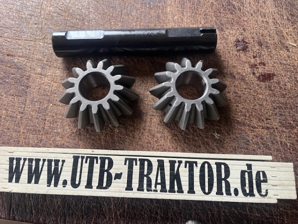 Welle mit Zahnrad im Differenzial TIH UTB Fiat 13 Zähne 24mm