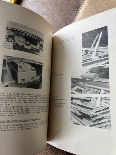 Betriebsanleitung für den Hydraulischen Traktor Kippanhänger THK5