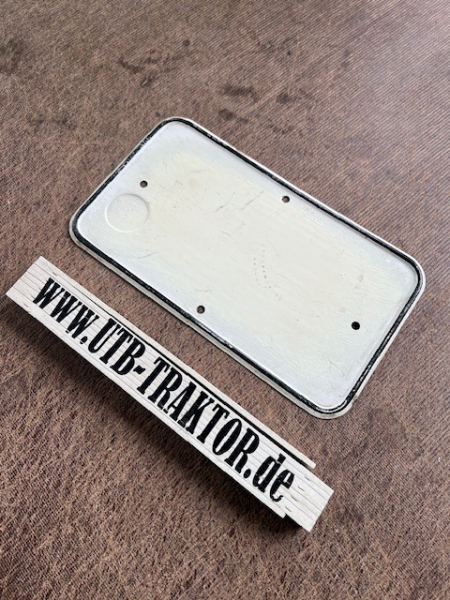 kennzeichen Nummernschild aus DDR zeiten 13 x 23 cm