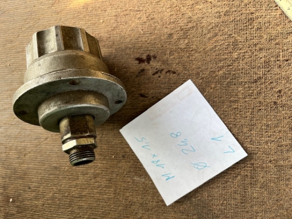 Kupplung für Hydraulikanschluß für Anhänger M18x1,5