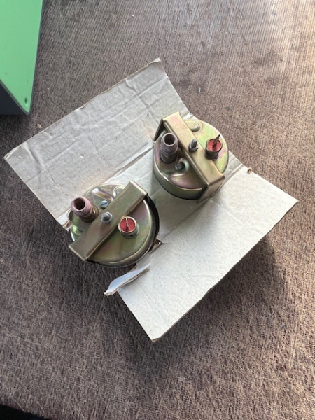 Öldruckanzeige Öldruckmanometer 60 mm mit Beleuchtung mit Chrom Rand