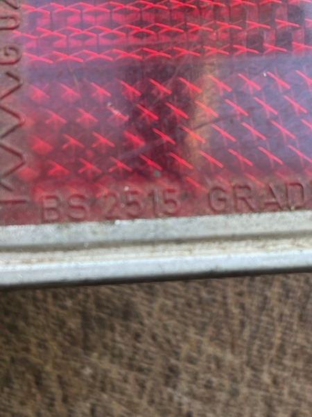 Rückstrahler DDR Ruhla Mewa BS 2515 Grade G 05 025 Baldauf