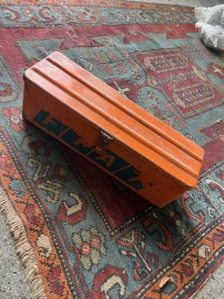 Werkzeugkasten Werkzeugkiste Traktor Fiat 415 bis 640 original gebraucht