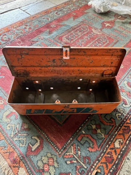 Werkzeugkasten Werkzeugkiste Traktor Fiat 415 bis 640 original gebraucht