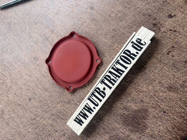 Blechdeckel Abdeckung für Steuerraddeckel  für  GT124 Multicar M22 Waran