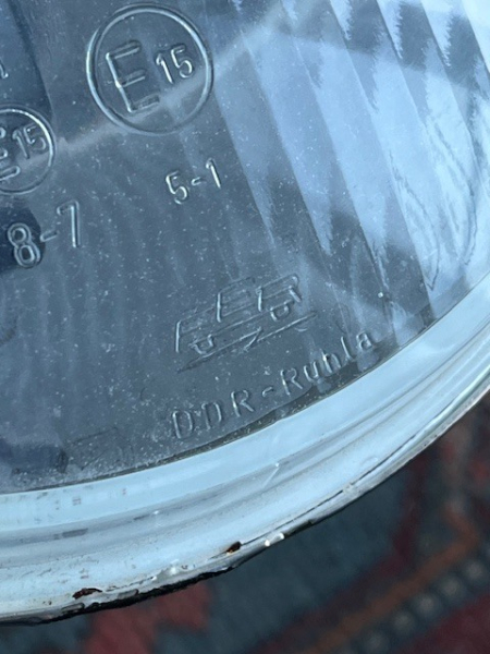 Reflektor Bilux DDR NVA W50 B1000 Robur Trabant Kübel 2 stück