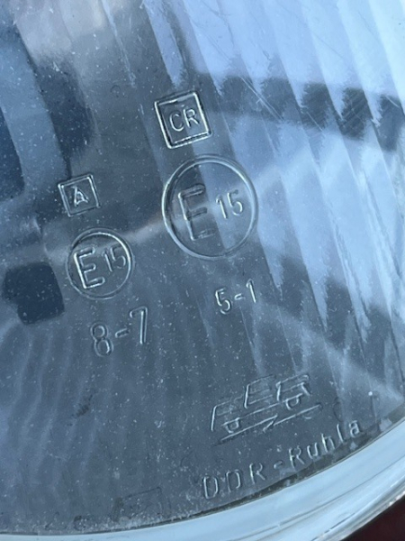 Reflektor Bilux DDR NVA W50 B1000 Robur Trabant Kübel 2 stück