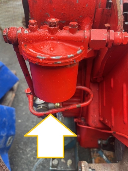Dieselleitung GT124 Multicar M22 Waran von Förderpumpe zum Dieselfilter