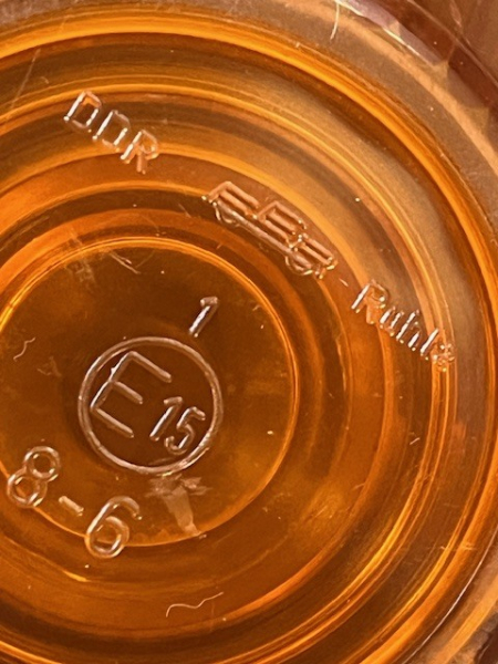 1 Stück Blinker Kappe rund für IFA Multicar Barkas B1000 aus original DDR Bestand