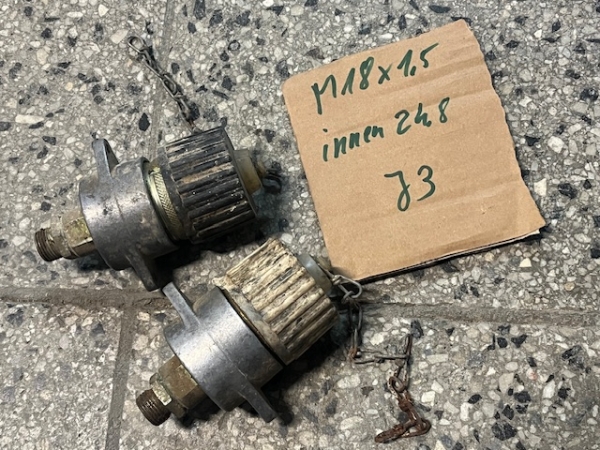 Kupplung für Hydraulikanschluß für Anhänger M18x1,5 innen 25mm