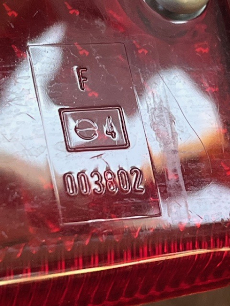 Kappe für DDR Nebelschlußleuchte Trabant Wartung Barkas IFA FER aus original DDR Bestand