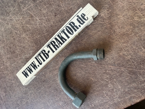 Hydraulikverschraubung am Greifer für T157