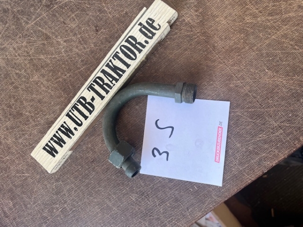 Hydraulikverschraubung am Greifer für T157