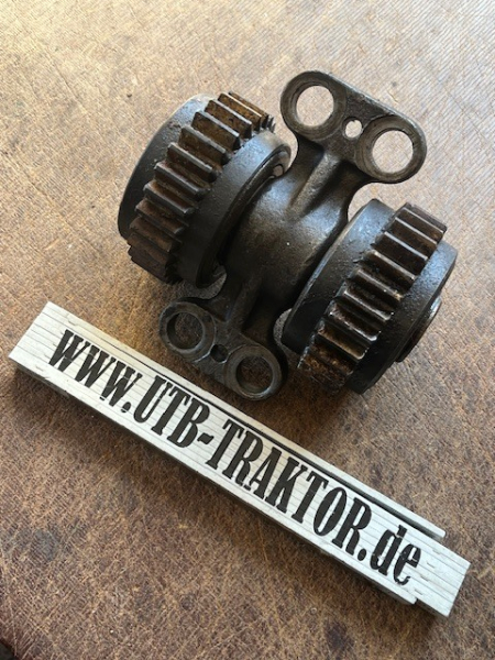 doppel zahnrad in der ölwanne vom rs09 - GT124 gut gebraucht