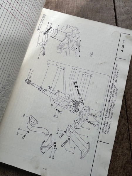 Ersatzteilkatalog TIH 445 DH original gebraucht