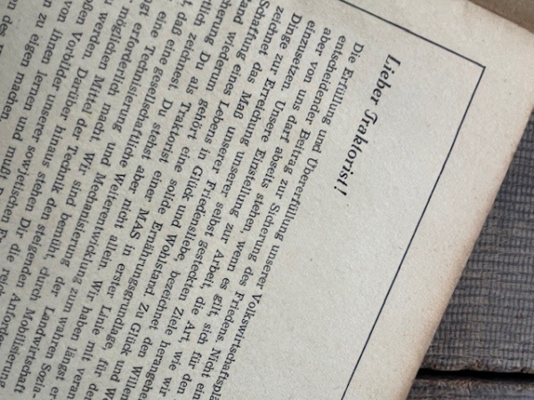 Bedienungsanleitung IFA 22 PS Diesel Scklepper original