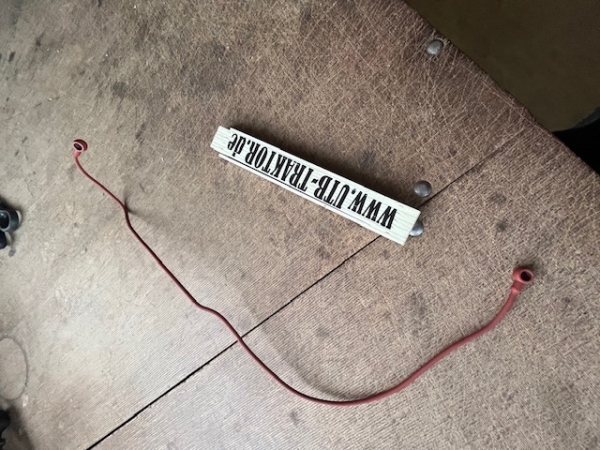 Öldruckleitung Waran GT124 Pomsen