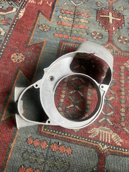 Luftführung Motorgehäuse für Simson Schwalbe KR51, Spatz SK, Star, Habicht, Duo Kettenführung