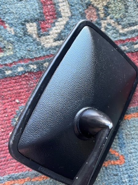 2x Original Spiegel für IFA Trabant 601 Wartburg P70 Simson Duo Rückspiegel Außenspiegel schwarz aus DDR Lagerbestand