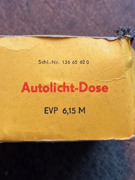Autolichtdose 7 Polig aus DDR Lagerbestand