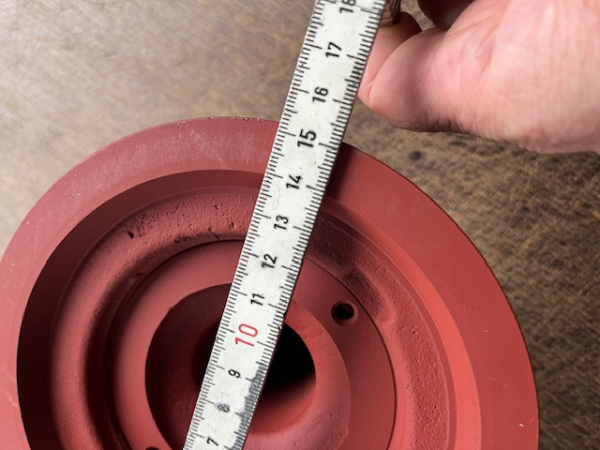 keilriemenscheibe GT124 Multicar M22 T157 UT082