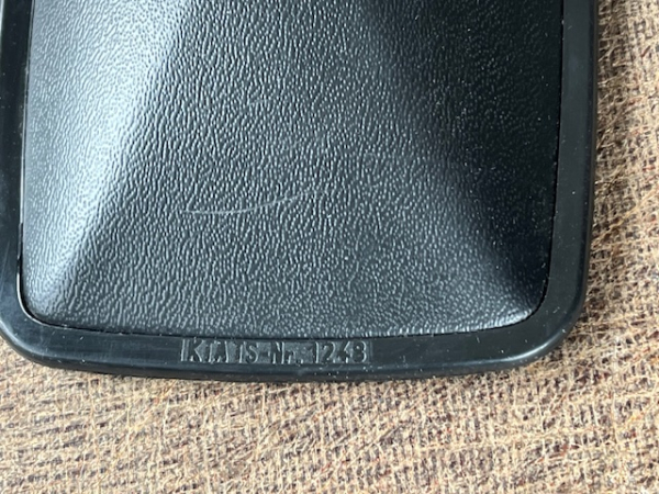 Original Spiegel Rechts für IFA Trabant 601 Wartburg P70 Simson Duo Rückspiegel Außenspiegel schwarz aus DDR Lagerbestand