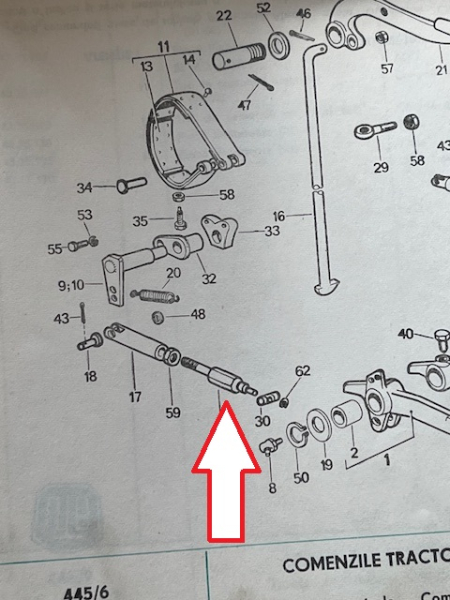 Bremsstange UTB TIH Fiat