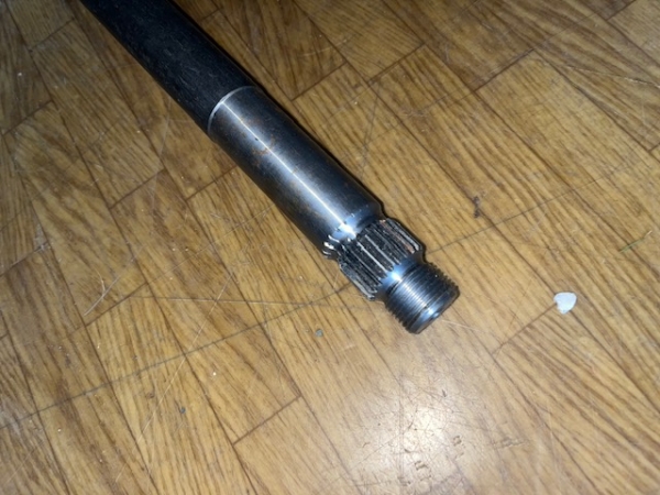 Lenkspindel lang für Lenkgetriebe UTB 445 550 DT DTE Fiat 450 DT