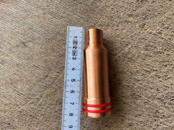 Hülse für Düsenstock Fiat 450 480 540 640 mit 10mm Loch