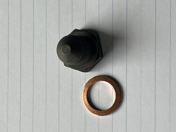 Ölablaßschraube M14x1,5 mit Kupferdichtung