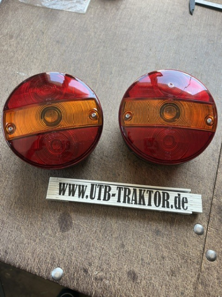 Rücklicht 2 Stück Rückleuchte rund  rechts und links