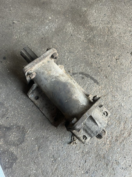 Zapfwellenverlengerung DDR Eigenbau Traktor