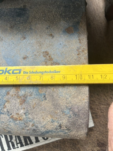 Feder für Kraftheber Heckhydraulik gut gebraucht mit Aufnahme Halterung für Oberlenker  Fiat 540 640 65.46 70.56