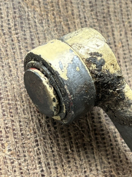 Hebel welle mit Rolle am Kraftheber UTB Fiat gebraucht