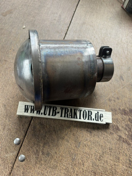 Luftfilter Aufsatz metall oder Schalldämpfer für Oldtimer Traktor 57 mm Aufsteckdurchmesser