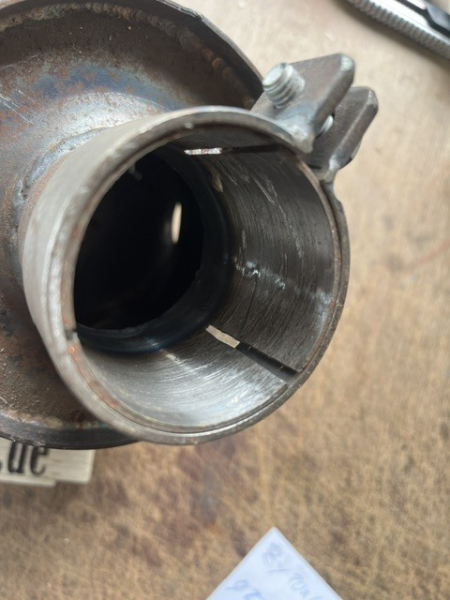 Luftfilter Aufsatz metall oder Schalldämpfer für Oldtimer Traktor 57 mm Aufsteckdurchmesser