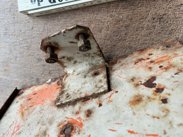 Kennzeichen Halterung UTB FIAT Traktor gebraucht orig. 415