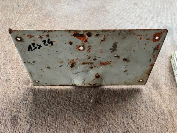 Kennzeichen Halterung UTB FIAT Traktor gebraucht orig. 415
