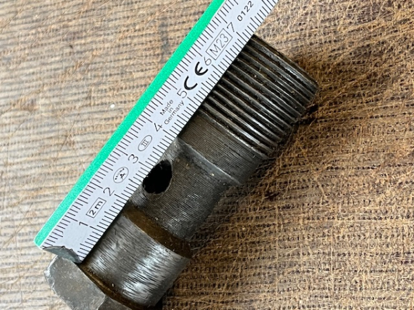 Hohlschraube hydraulik M27x2 Sw 32 mm  TIH 445