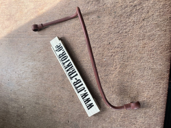 Leitung Diesel UTB 445 TIH + Fiat 450 R450 vom unteren zum oberen Filter original Teil